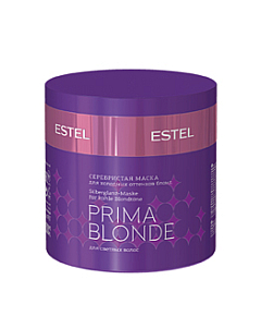 Estel Professional Prima Blonde - Серебристая маска для холодных оттенков блонд 300 мл